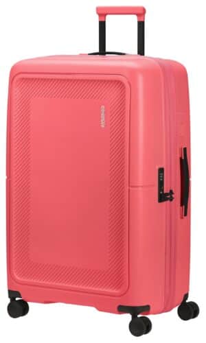 American Tourister Hartschalen-Trolley "DASHPOP 77" 104 l 4 Rollen Koffer groß Reisekoffer TSA-Zahlenschloss Aufgabegepäck sugar pink