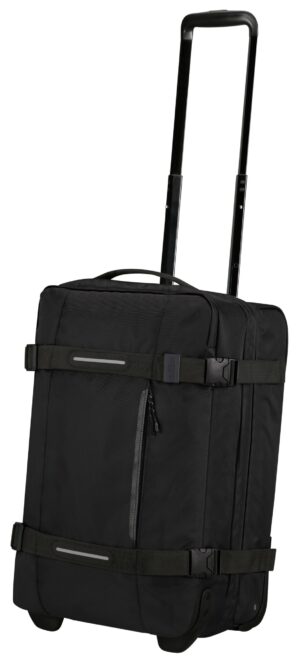 American Tourister Reisetasche "URBAN TRACK 55" Trolley Reisegepäck Handgepäck TSA-Zahlenschloss asphalt schwarz
