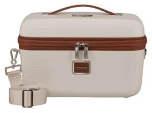 Samsonite Beautycase "IMAGE" Kulturkoffer Kosmetikbox Beautybox waschbares Innenfutter ivory