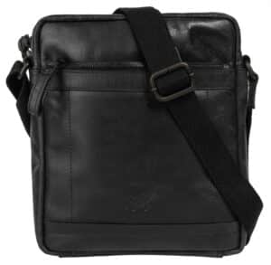 Sansibar Shopper echt Leder schwarz
